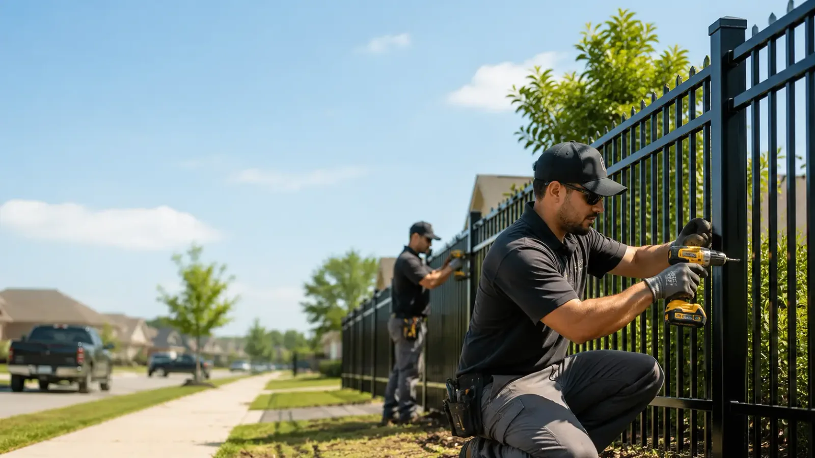 Metal Fence Installation in West Chester, OH